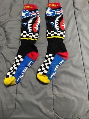 O'Neal Pro MX Print Socks - MX Motocross Dirt Bike Off-Road Mens Womens & Youth!
